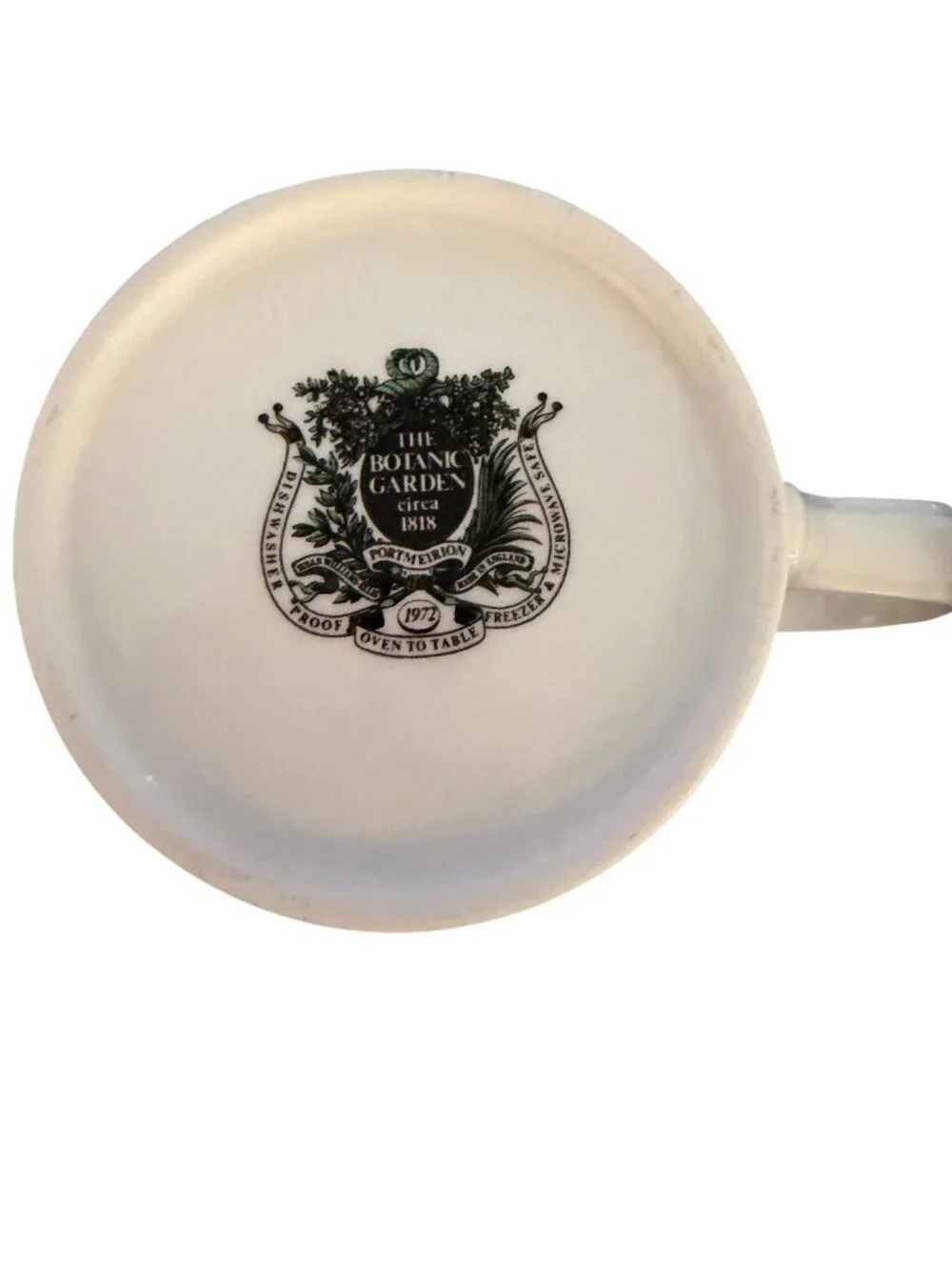 Portmeirion Botanic Garden Set of 2 Ceramic Drum Teacup and Saucer Multicolor